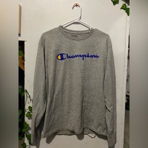 Champion grey long sleeve